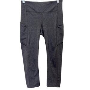 Lululemon Speed Up Cropped Gray Leggings Size 6